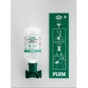 Laveur d'yeux mural autonome 1 flacon 500 ml