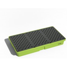 Cuvette de r&eacute;tention avec caillebotis PE - 90 l