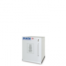 Armoire m&eacute;lamin&eacute; pour produits corrosifs basse 1 porte