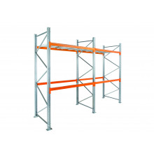 Rayonnage &agrave; palettes &eacute;l&eacute;ment compl&eacute;mentaire dim. 2225 x 1100 2 niveaux