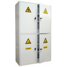 Armoire modulable ht 1950 mm 4 compartiments s&eacute;par&eacute;s