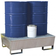 Bac galva ECO pour 2 f&ucirc;ts de 220 l