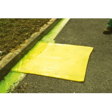 Plaque d'obturateur d'&eacute;go&ucirc;t souple dim. 50 x 50 cm