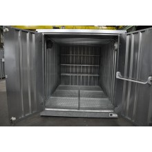 Armoire INTEGRAL 3 m sur Entrep&ocirc;t de stockage double avec r&eacute;tention de 1720 litres