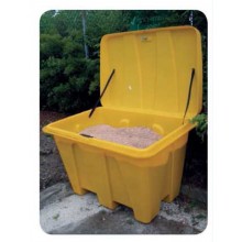 Coffre &agrave; sel ou sable PE volume 500 l