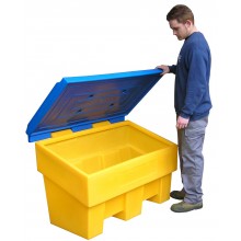 Coffre &agrave; sel ou sable PE volume 300 l