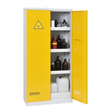 Armoire de s&ucirc;ret&eacute; ECO pour produits chimiques haute 2 portes