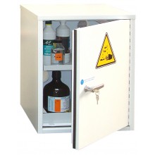 Armoire de s&ucirc;ret&eacute; pour produits corrosifs sous paillasse 1 porte