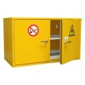 Armoire pour inflammable NF X 08-003 double paroi petit mod&egrave;le 2 portes