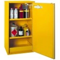 Armoire pour inflammable NF X 08-003 double paroi mod&egrave;le bas 1 porte